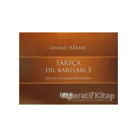 Farsça Dil Kartları 5 - Ahmad Jabbari - Gece Kitaplığı