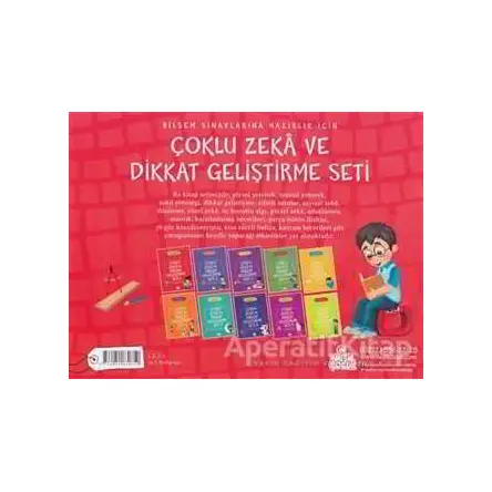 Çoklu Zeka ve Dikkat Geliştirme Seti (10 Kitap) - Başar Ataç - Nesil Çocuk Yayınları