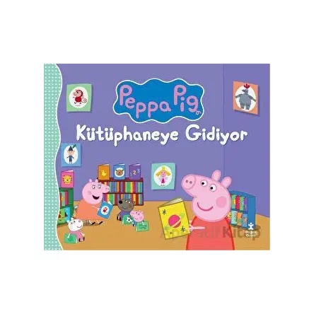 Peppa Pıg Kütüphaneye Gidiyor - Kolektif - Doğan Çocuk