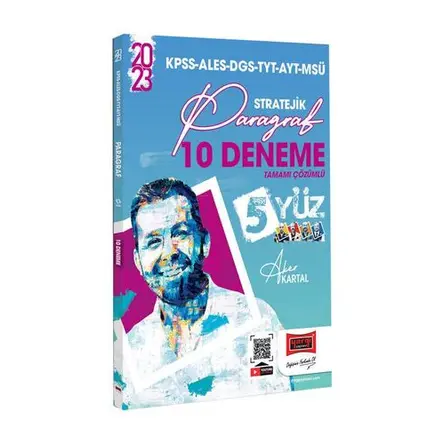 Yargı 2023 KPSS ALES DGS TYT AYT MSÜ Stratejik Paragraf Çözümlü 10 Deneme