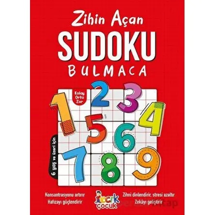 Zihin Açan Sudoku Bulmaca - Kolektif - Bıcırık Yayınları