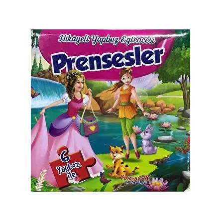 Hikayeli Yapboz Eğlencesi - Prensesler - Kolektif - Yumurcak Yayınları