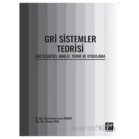 Gri Sistemler Teorisi - Fatma Feyza Gündüz - Gazi Kitabevi