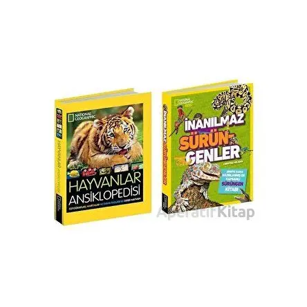 NG Kids Hayvanlar Ansiklopedi Seti 2 Kitap - Kolektif - Beta Kids