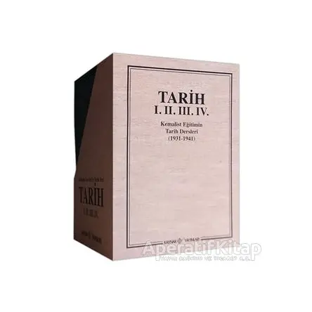 Kemalist Eğitimin Tarih Dersleri (4 Cilt Takım) - Kolektif - Kaynak Yayınları