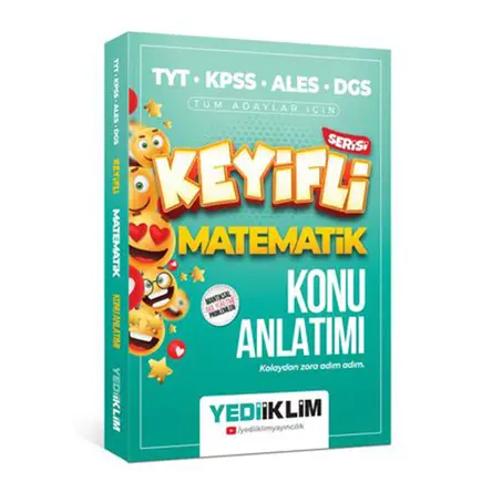 Yediiklim TYT-KPSS-ALES-DGS Keyifli Matematik Konu Anlatımı