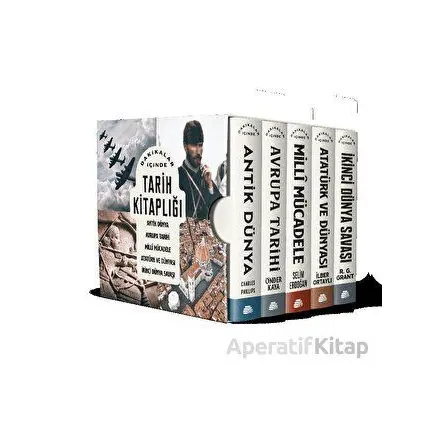Dakikalar İçinde Tarih Kitaplığı (5 Kitap) - Kolektif - Kronik Kitap