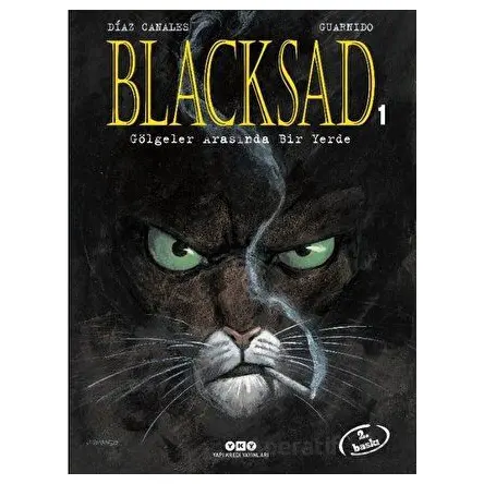Blacksad 1 – Gölgeler Arasında Bir Yerde - Juan Diaz Canales - Yapı Kredi Yayınları