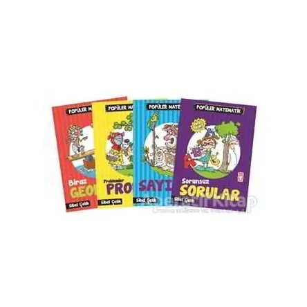 Popüler Matematik Set (4 Kitap) - Sibel Çelik - Timaş Çocuk