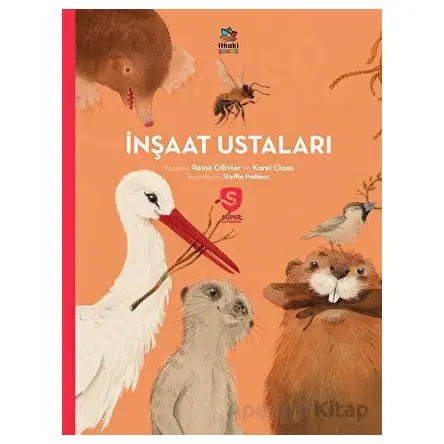 İnşaat Ustaları - Süper Hayvanlar Serisi - Reina Ollivier - İthaki Çocuk Yayınları