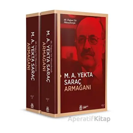 M. A. Yekta Saraç Armağanı (2 Cilt) - Kolektif - DBY Yayınları