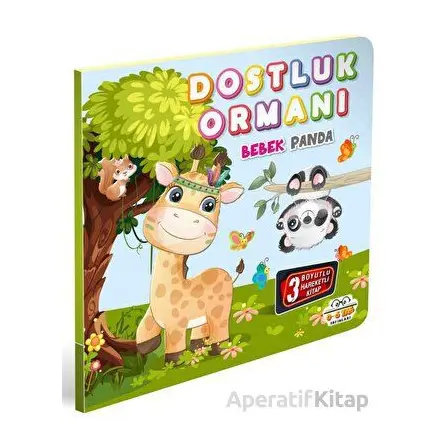 Dostluk Ormanı Bebek Panda - Kolektif - 0-6 Yaş Yayınları