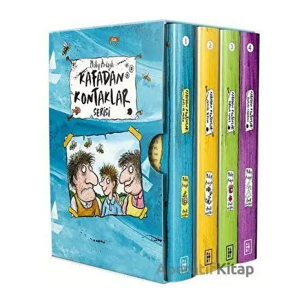 Kafadan Kontaklar Serisi Kutulu Set (4 Kitap Takım) - Philip Ardagh - Parodi Yayınları