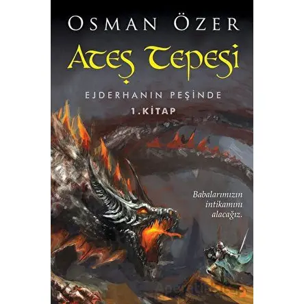Ateş Tepesi Ejderhanın Peşinde 1. Kitap - Osman Özer - Cinius Yayınları