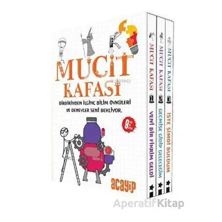 Mucit Kafası Kutulu Set - Semra Aydın - Acayip Kitaplar
