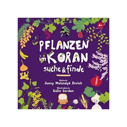 Pflanzen İm Koran Suche&finde - Jenny Molendyk Divleli - Karavan Çocuk Yayınları