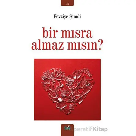 Bir Mısra Almaz Mısın ? - Fevziye Şimdi - İzan Yayıncılık