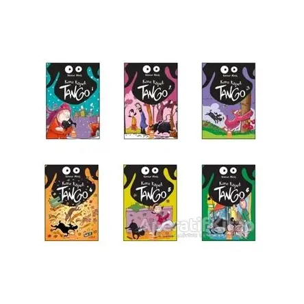 Kara Köpek Tango 6 Kitaplık Set - Binnur Miniç - Eksik Parça Yayınları