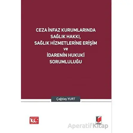 Ceza İnfaz Kurumlarında Sağlık Hakkı, Sağlık Hizmetlerine Erişim ve İdarenin Hukuki Sorumluluğu