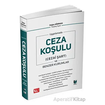 Uygulamada Ceza Koşulu (Cezai Şart) ve Benzer Kurumlar - Doğan Ağırman - Adalet Yayınevi