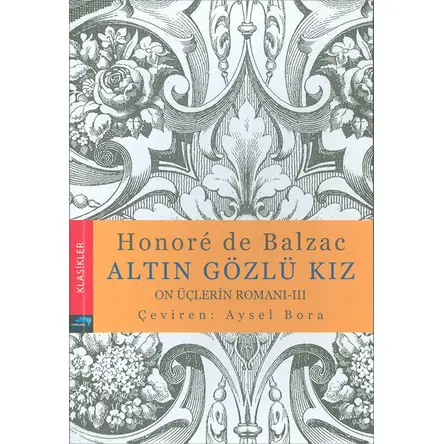 Altın Gözlü Kız - Honore de Balzac - Turkuvaz Kitap
