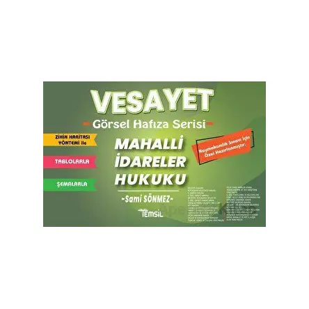 Vesayet Kaymakamlık Mahalli İdareler Hukuku - Sami Sönmez - Temsil Kitap