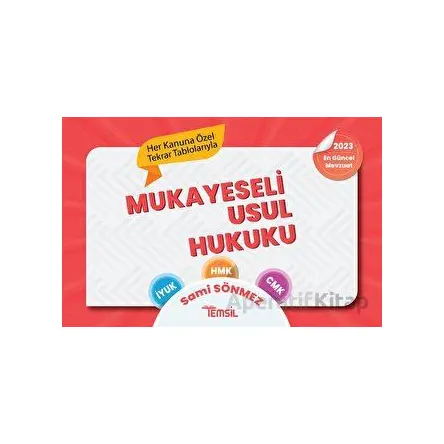 Mukayeseli Usul Hukuku - Sami Sönmez - Temsil Kitap