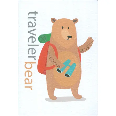 Traveler Bear - Süresiz Ajanda - Eğiten Kitap