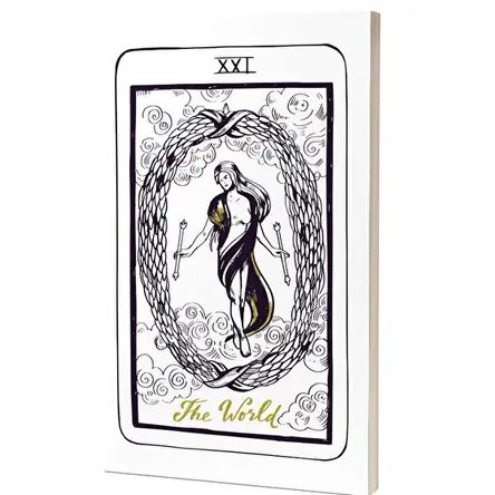 Tarot XXI Dünya - Süresiz Ajanda - Eğiten Kitap