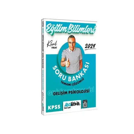 Hocawebde 2024 KPSS Eğitim Bilimleri Gelişim Psikolojisi Tamamı Çözümlü Soru Bankası
