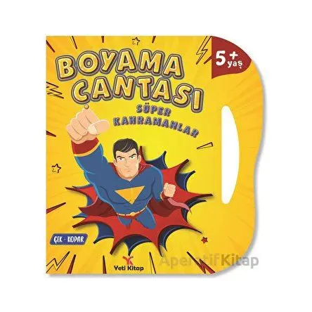 Boyama Çantası - Süper Kahramanlar - Feyyaz Ulaş - Yeti Kitap