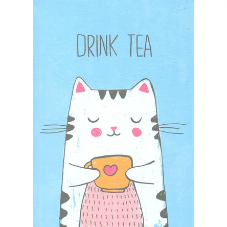 Drink Tea - Süresiz Ajanda - Eğiten Kitap