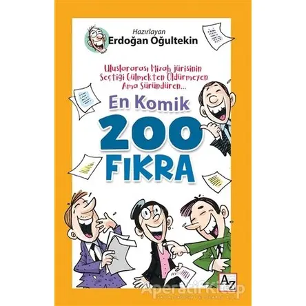 En Komik 200 Fıkra - Erdoğan Oğultekin - Az Kitap