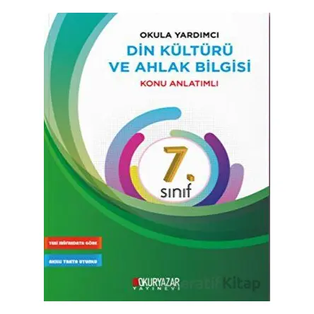 7. Sınıf Din Kültürü ve Ahlak Bilgisi Konu Anlatımlı - Kolektif - Okuryazar Yayınevi