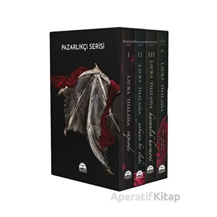 Pazarlıkçı Serisi (4 Kitap Kutulu) - Laura Thalassa - Martı Yayınları