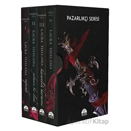 Pazarlıkçı Serisi (4 Kitap Kutulu) - Laura Thalassa - Martı Yayınları