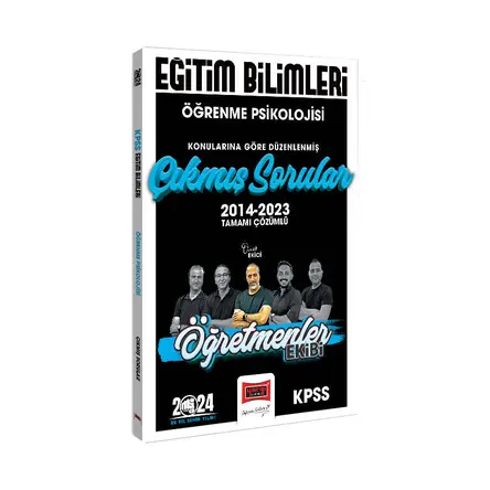 Yargı 2024 KPSS Öğretmenler Ekibi Öğrenme Psikolojisi Konularına Göre Düzenlenmiş Çıkmış Sorular