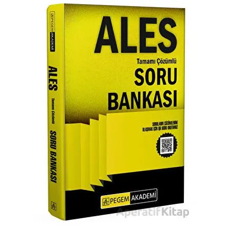 2024 Ales Soru Bankası - Kolektif - Pegem Akademi Yayıncılık