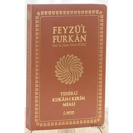 Feyzül Furkan Tefsirli Kuran-ı Kerim Meali (Orta Boy - Tefsirli Meal - İnce Cilt) Taba