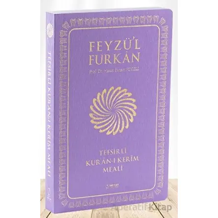 Feyzül Furkan Tefsirli Kuran-ı Kerim Meali (Sempatik Cep Boy - İnce Cilt) Lila