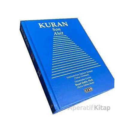 Kuran Son Ahit - Reşad Halife - Ozan Yayıncılık