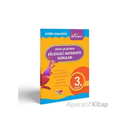 3. Sınıf Zihin Çalıştıran Eğlenceli Kanguru Matematik Soruları