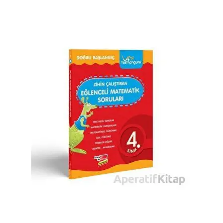 4. Sınıf Zihin Çalıştıran Eğlenceli Kanguru Matematik Soruları