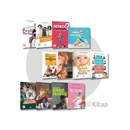 Bebeklikten Ergenliğe En Güncel Bilgilerle Çocuk Gelişimi ve Eğitimi Seti (12 Kitap)