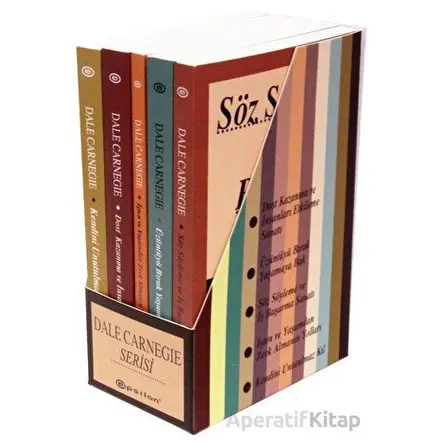 Dale Carnegie Seti (5 Kitap) - Dale Carnegie - Epsilon Yayınevi