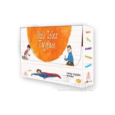Gizli İşler Tayfası Set (5 Cilt Takım) - Fatma Çağdaş Börekçi - Nesil Çocuk Yayınları