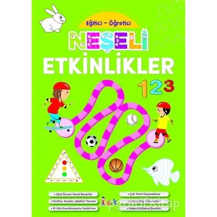 Neşeli Etkinlikler - Eğitici-Öğretici - Kolektif - Bıcırık Yayınları