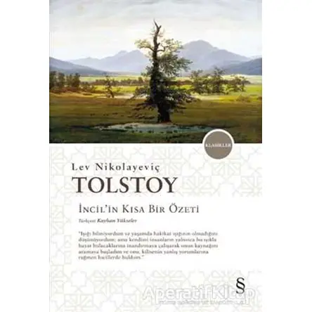 İncilin Kısa Bir Özeti - Lev Nikolayeviç Tolstoy - Everest Yayınları
