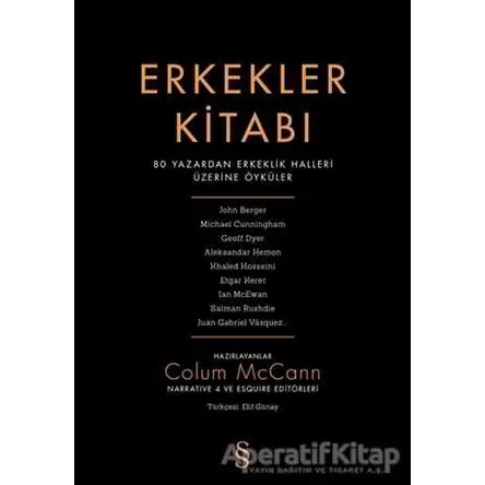 Erkekler Kitabı - Colum McCann - Everest Yayınları