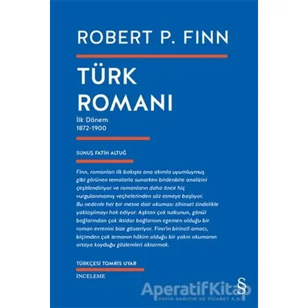Türk Romanı - Robert P. Finn - Everest Yayınları